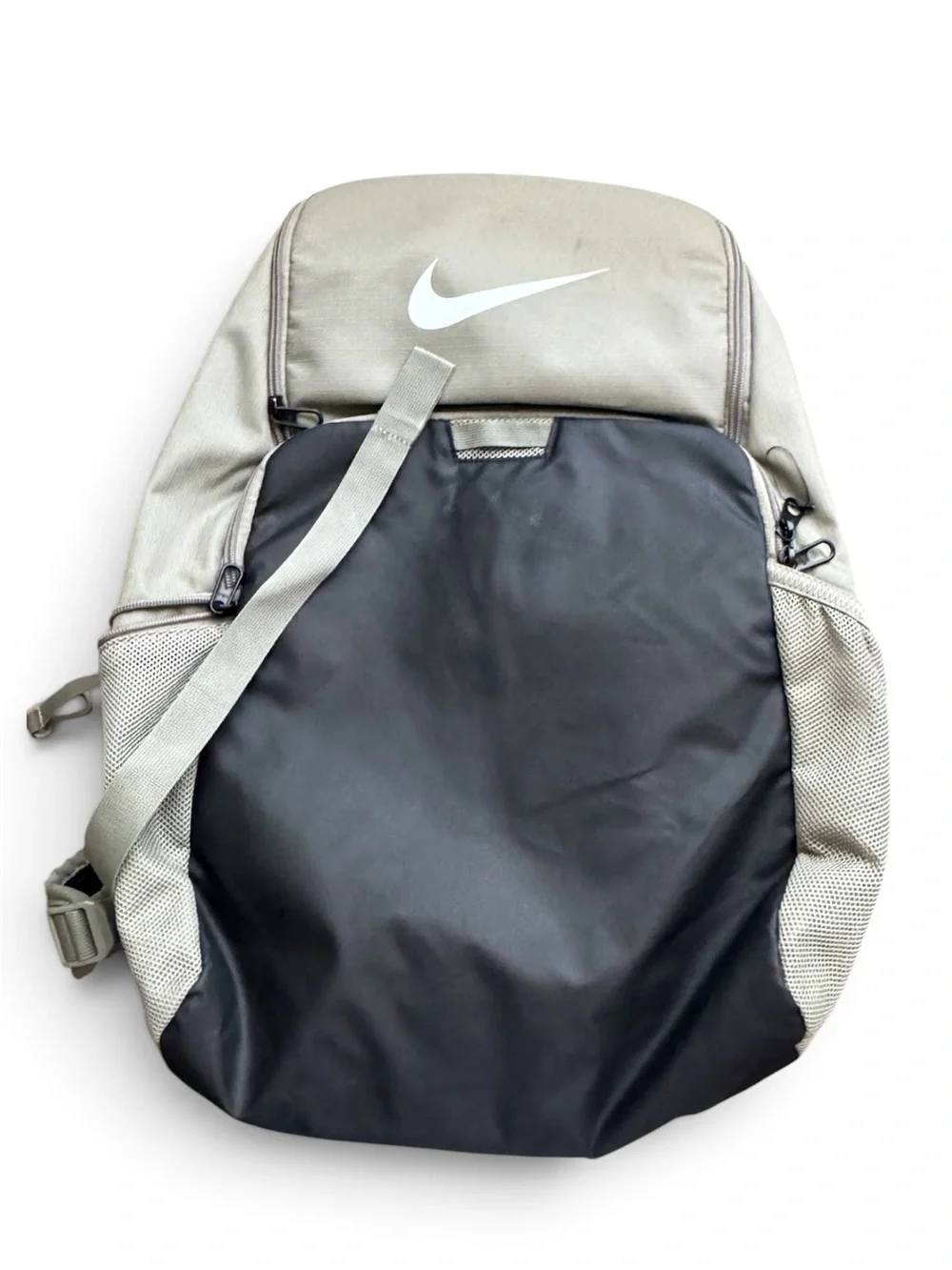 Nike Men's Black and Tan Two-Tone Backpack NEW